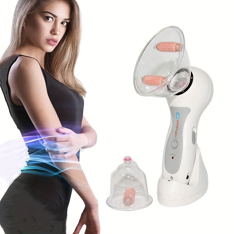 NNETM Portable Body Massage Vacuum Suction Cup(White)
